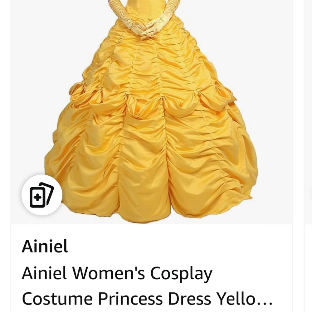 Adult Yellow Princess Costume